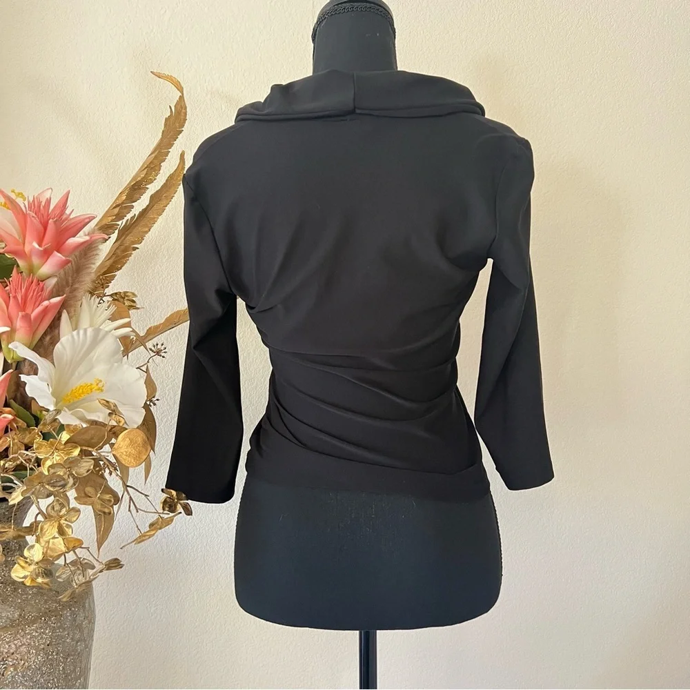 Express Black Cowl Neck Sweater Long sleeve - Picture 2 of 7